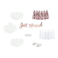 SET DECORATIUNI MASINA ROSE GOLD