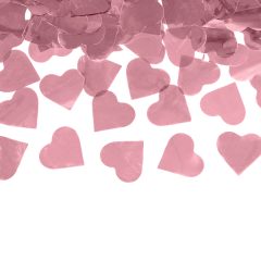 TUN CONFETTI INIMI ROSE GOLD