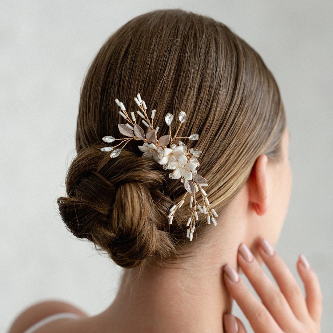 ACCESORIU PAR MIREASA INFINITY FLOWERS