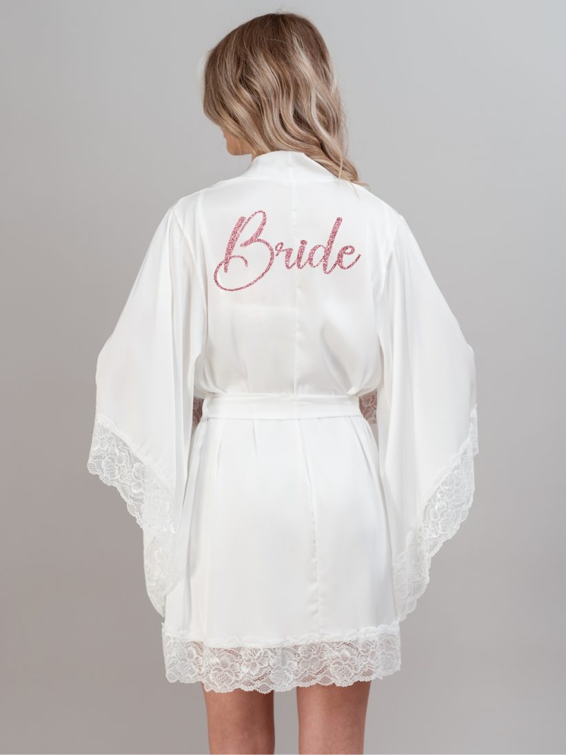 HALAT BRIDE DANTELA ANNE ROSE GOLD HALAT BRIDE DANTELA ANNE ROSE GOLD