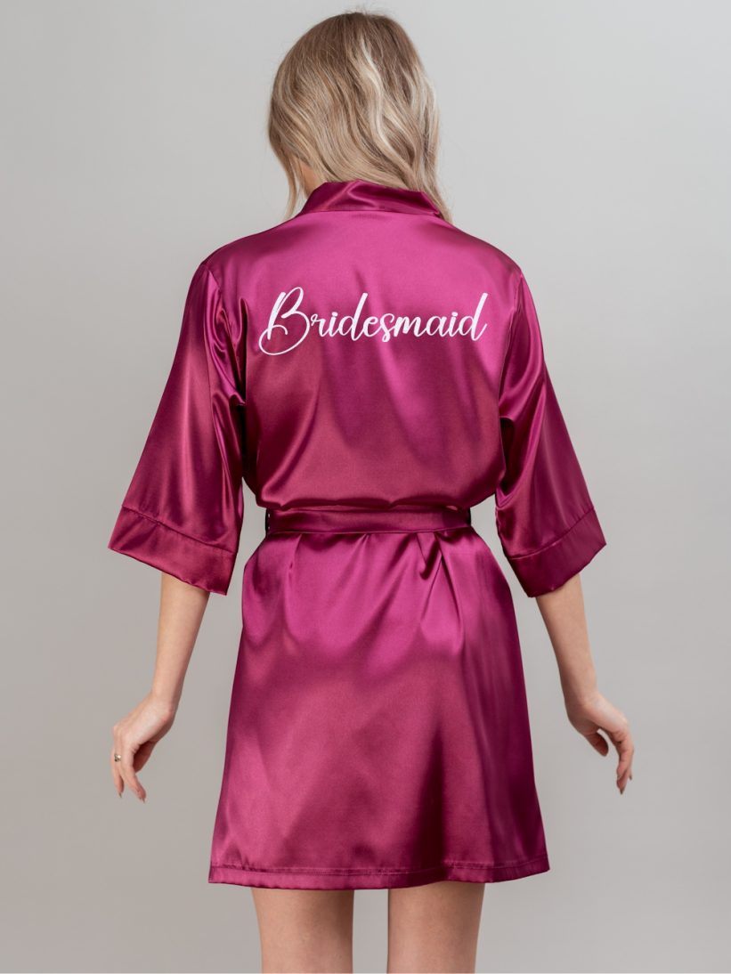 HALAT BRIDESMAID PLUM PINK