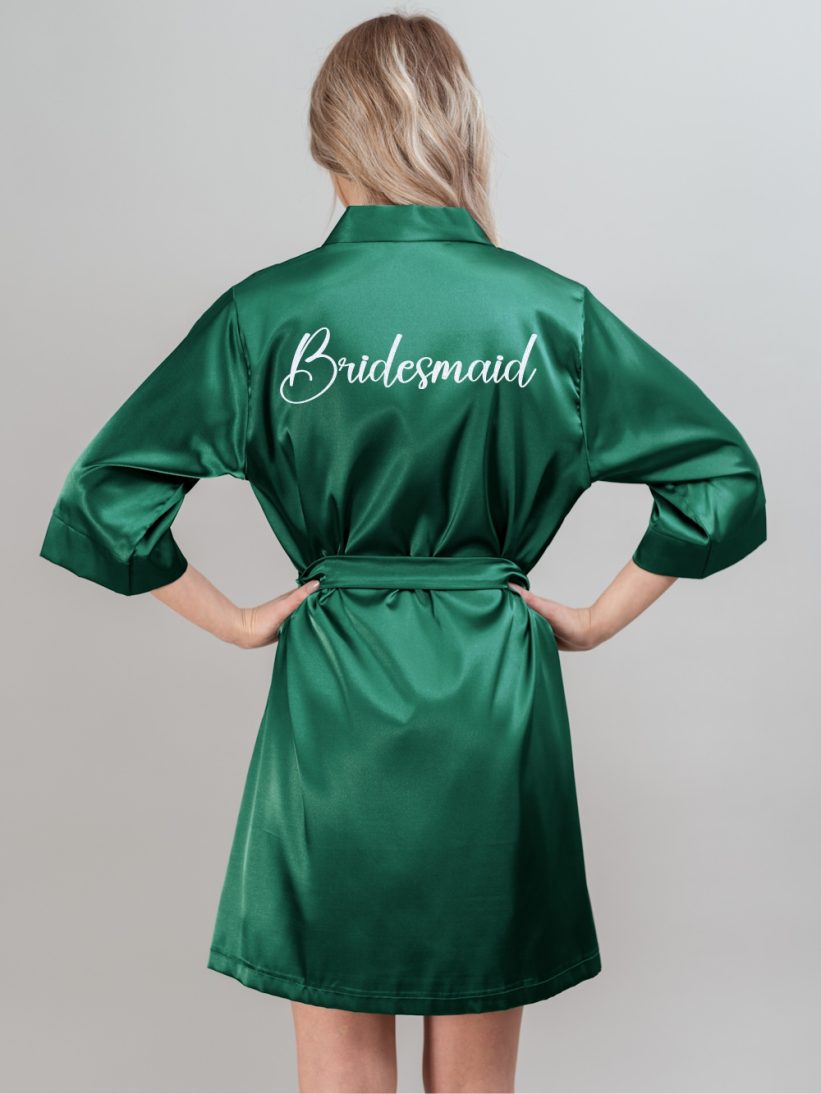 HALAT BRIDESMAID VERDE SMARALD