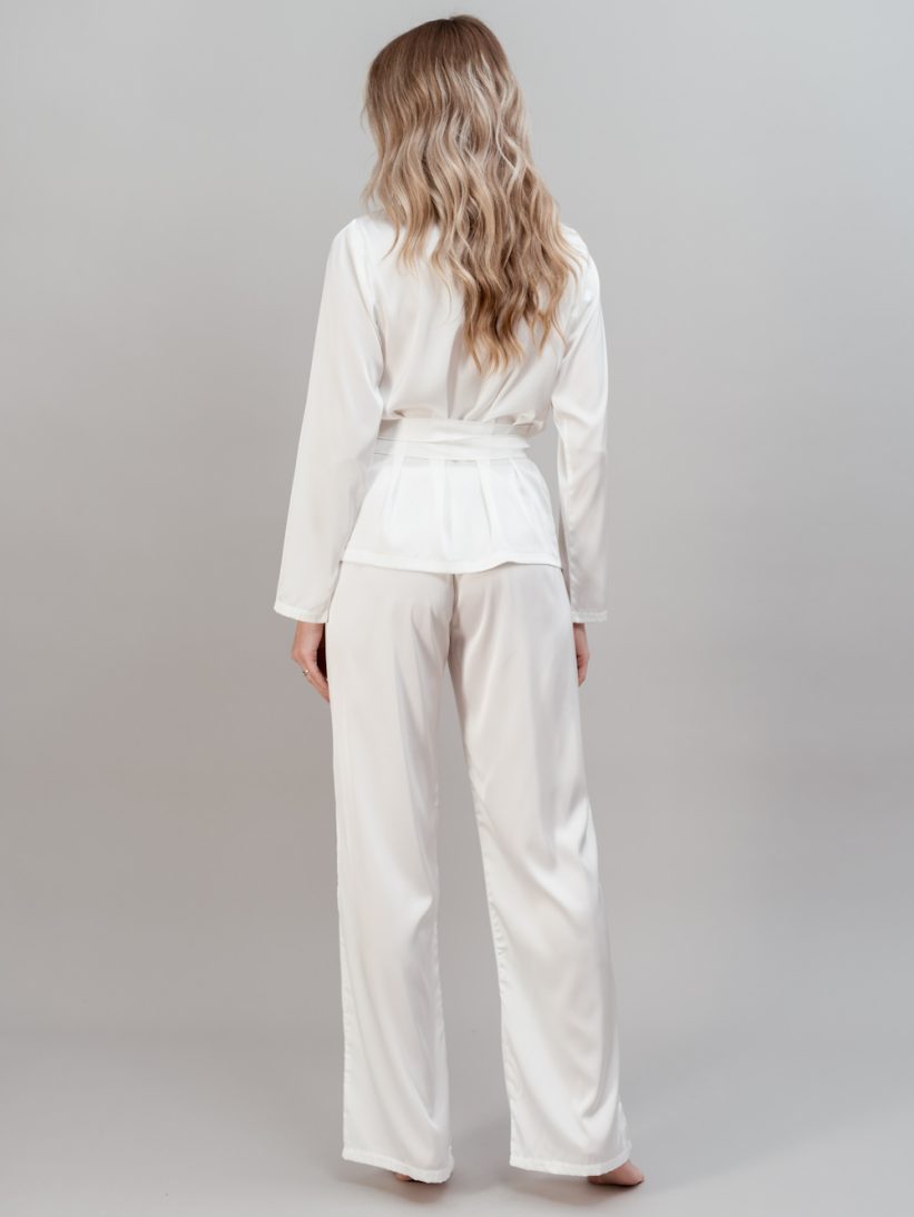 PIJAMA ALBA SATIN MIREASA ELLA