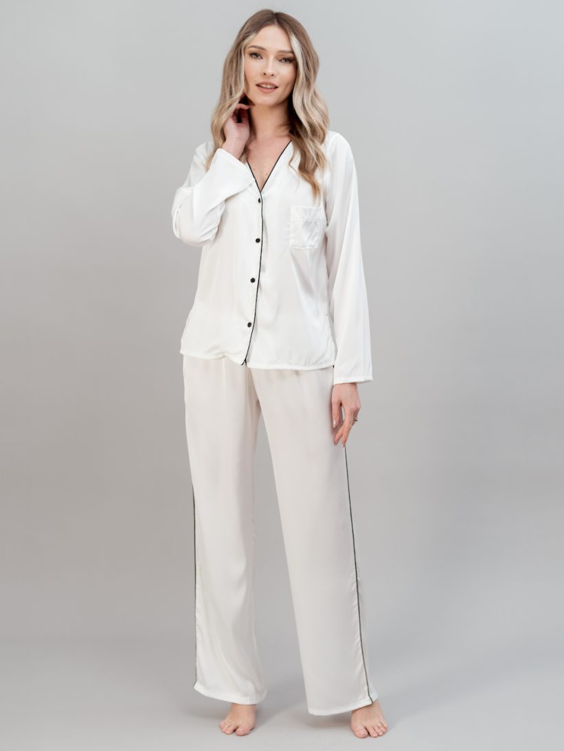 PIJAMA ALBA SATIN MIREASA TINA