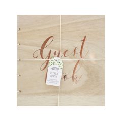 GUESTBOOK COPERTI LEMN