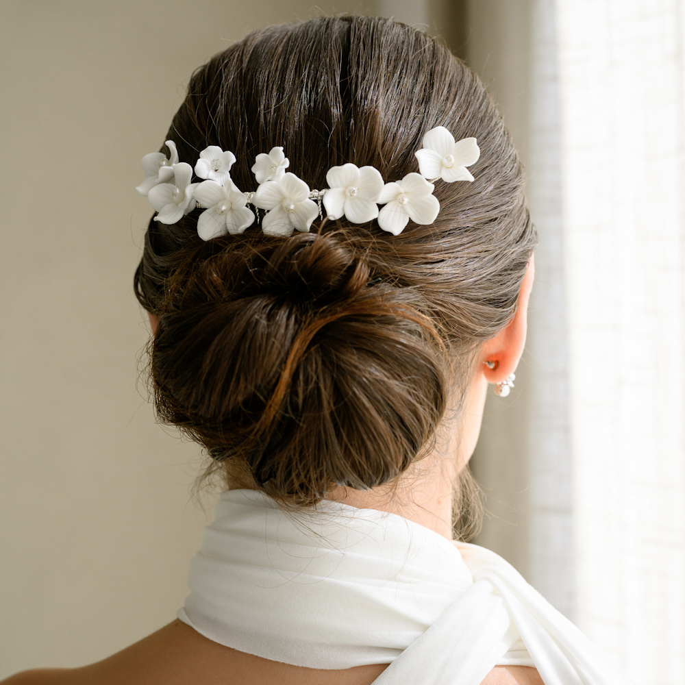 Accesoriu Păr Mireasă Velvet Camellia