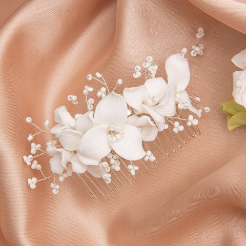 Accesoriu Păr Mireasă White Lily HC ()