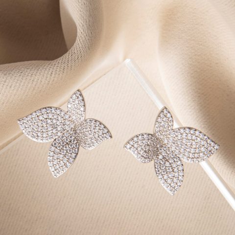 Cercei Mireasă Dainty Crystals ER