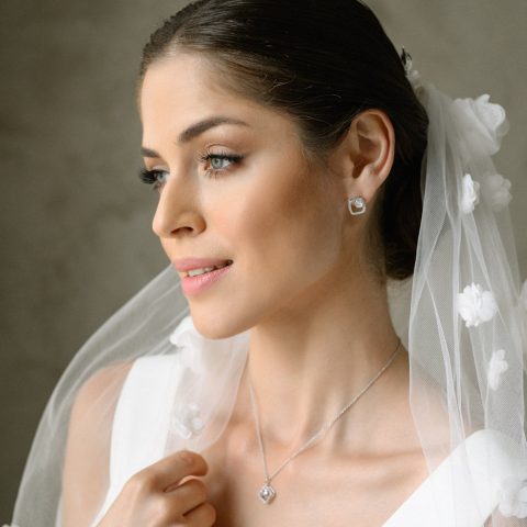 Set Bijuterii Mireasă Eco del Cuore NS