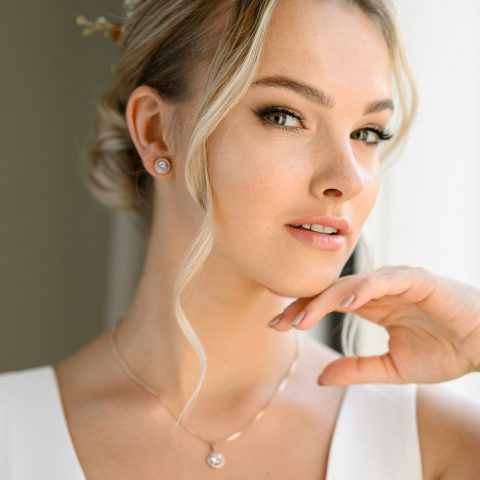 Set Bijuterii Mireasă Gocce di Magia Rose Gold JSRG