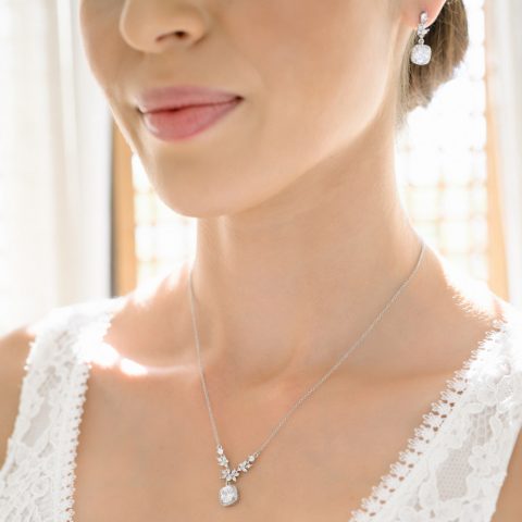 Set Bijuterii Mireasă Sogni di Cristallo NS