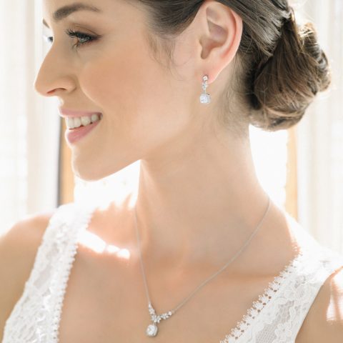 Set Bijuterii Mireasă Sogni di Cristallo NS