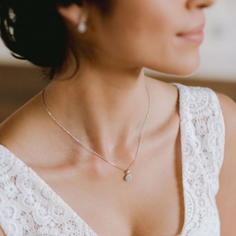 Set Bijuterii Mireasă Trame di Amore Silver DZS