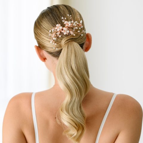 Accesoriu Păr Mireasă Belle de Jour Rose Gold HCRG