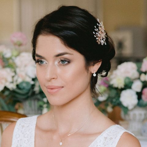 Accesoriu Păr Mireasă Dalia Brillante J