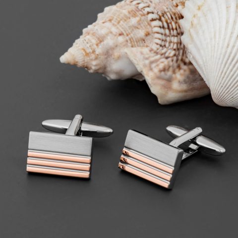 Butoni Cămașă Pioneer Rose Gold GWP Butoni Cămașă Pioneer Rose Gold GWP