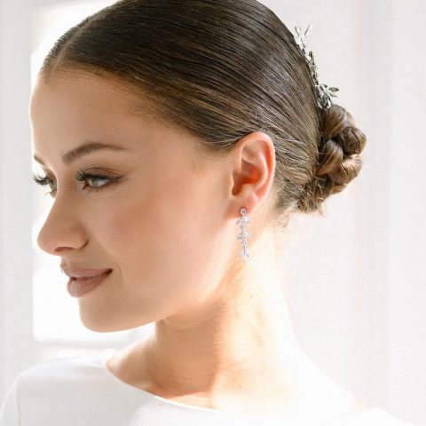 Cercei Mireasă Diamante Celeste ER Cercei Mireasă Diamante Celeste ER