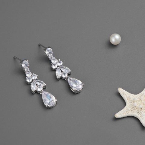 Cercei Mireasă Favole della Notte Silver ER