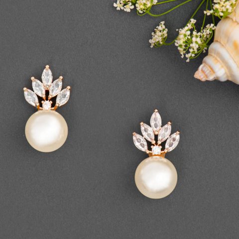 Cercei Mireasă Luci Sognanti Rose Gold ERRG