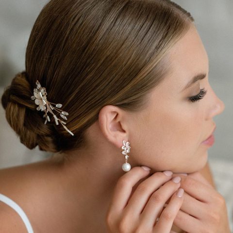 Cercei Mireasă Rosa Bianca ERRG