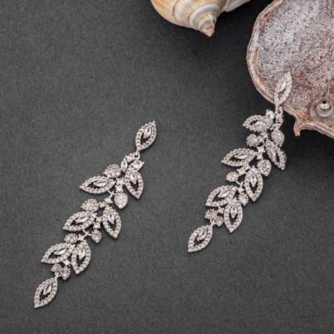 Cercei Mireasă Sinfonia di Cristalli Silver ERS