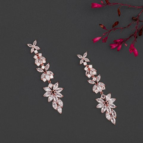 Cercei Mireasă Volo d’Angelo Rose Gold ERRG