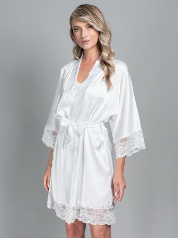 HALAT DE MIREASA CU DANTELA MEREDITH ()