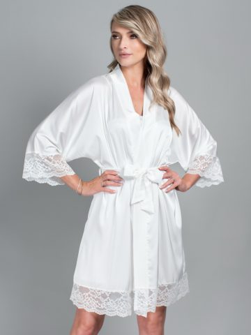 HALAT DE MIREASA CU DANTELA MEREDITH ()