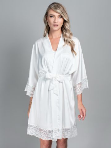 HALAT DE MIREASA CU DANTELA MEREDITH ()