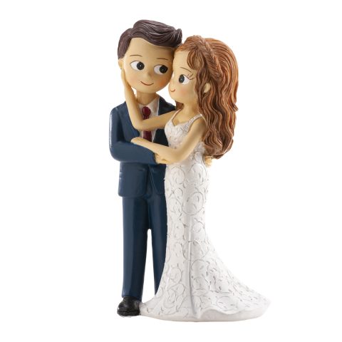 PAREJA DE BODA CARICIA EN LA CARA CM